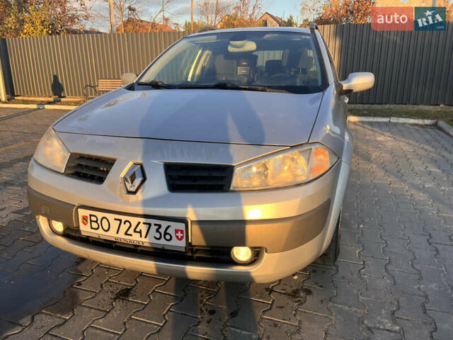 Серый Рено Меган, объемом двигателя 1.9 л и пробегом 237 тыс. км за 2600 $, фото 2 на Automoto.ua