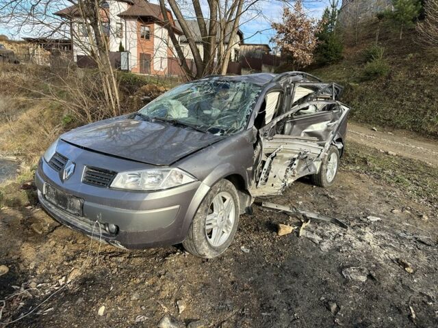 Серый Рено Меган, объемом двигателя 1.5 л и пробегом 220 тыс. км за 1350 $, фото 1 на Automoto.ua