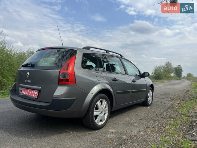 Сірий Рено Меган, об'ємом двигуна 1.6 л та пробігом 160 тис. км за 4500 $, фото 9 на Automoto.ua