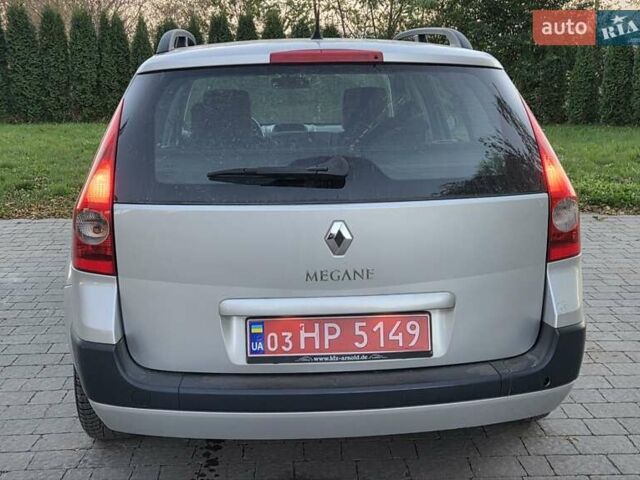 Серый Рено Меган, объемом двигателя 1.6 л и пробегом 223 тыс. км за 4399 $, фото 50 на Automoto.ua