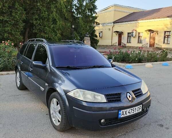 Серый Рено Меган, объемом двигателя 1.6 л и пробегом 220 тыс. км за 5000 $, фото 10 на Automoto.ua