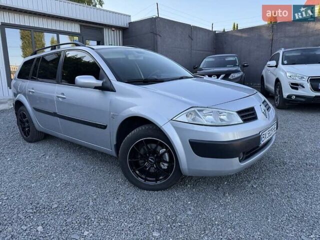 Серый Рено Меган, объемом двигателя 1.6 л и пробегом 317 тыс. км за 4700 $, фото 4 на Automoto.ua