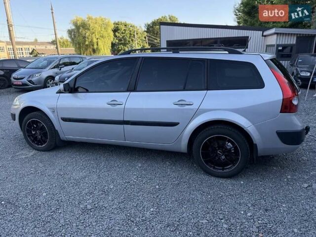 Серый Рено Меган, объемом двигателя 1.6 л и пробегом 317 тыс. км за 4700 $, фото 12 на Automoto.ua