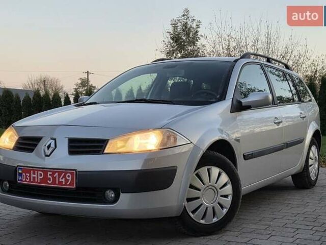 Серый Рено Меган, объемом двигателя 1.6 л и пробегом 223 тыс. км за 4399 $, фото 4 на Automoto.ua