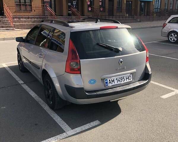 Сірий Рено Меган, об'ємом двигуна 1.46 л та пробігом 320 тис. км за 4200 $, фото 1 на Automoto.ua