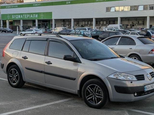 Сірий Рено Меган, об'ємом двигуна 1.6 л та пробігом 273 тис. км за 4400 $, фото 8 на Automoto.ua