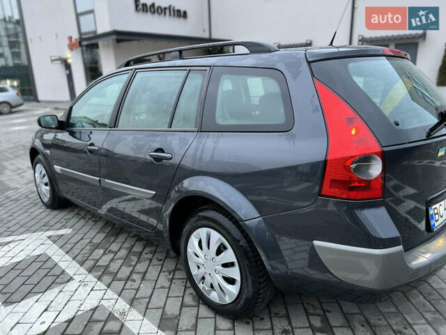 Серый Рено Меган, объемом двигателя 1.6 л и пробегом 221 тыс. км за 4850 $, фото 12 на Automoto.ua