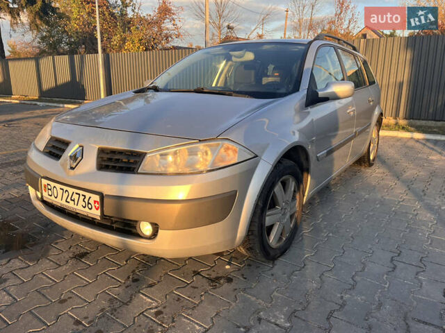 Серый Рено Меган, объемом двигателя 1.9 л и пробегом 237 тыс. км за 2600 $, фото 4 на Automoto.ua