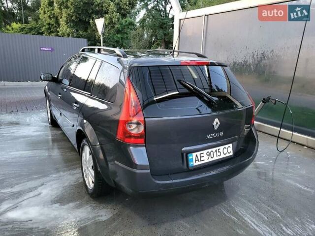 Сірий Рено Меган, об'ємом двигуна 1.6 л та пробігом 202 тис. км за 5500 $, фото 3 на Automoto.ua