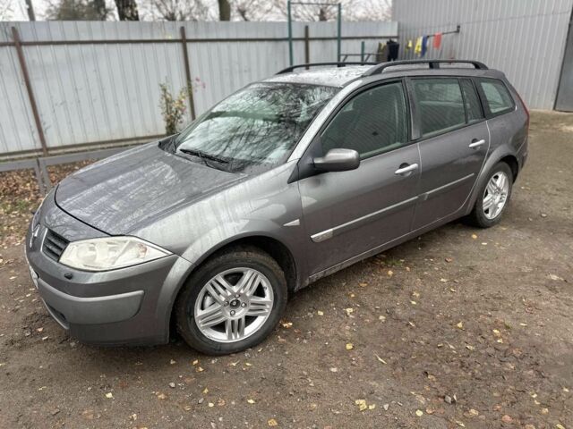 Серый Рено Меган, объемом двигателя 1.9 л и пробегом 286 тыс. км за 4200 $, фото 1 на Automoto.ua