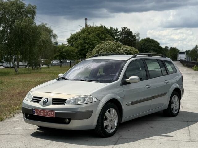 Сірий Рено Меган, об'ємом двигуна 1.6 л та пробігом 260 тис. км за 4499 $, фото 1 на Automoto.ua