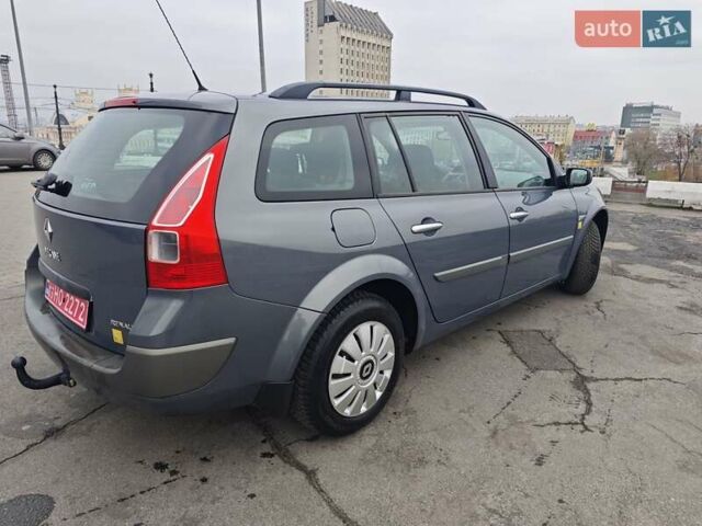 Серый Рено Меган, объемом двигателя 1.6 л и пробегом 190 тыс. км за 5550 $, фото 10 на Automoto.ua