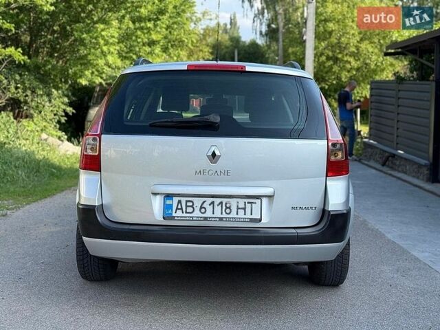 Сірий Рено Меган, об'ємом двигуна 1.6 л та пробігом 204 тис. км за 4950 $, фото 13 на Automoto.ua