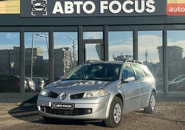 Сірий Рено Меган, об'ємом двигуна 1.6 л та пробігом 224 тис. км за 6490 $, фото 3 на Automoto.ua