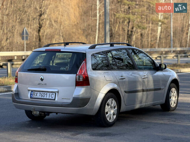 Серый Рено Меган, объемом двигателя 1.6 л и пробегом 248 тыс. км за 4900 $, фото 3 на Automoto.ua