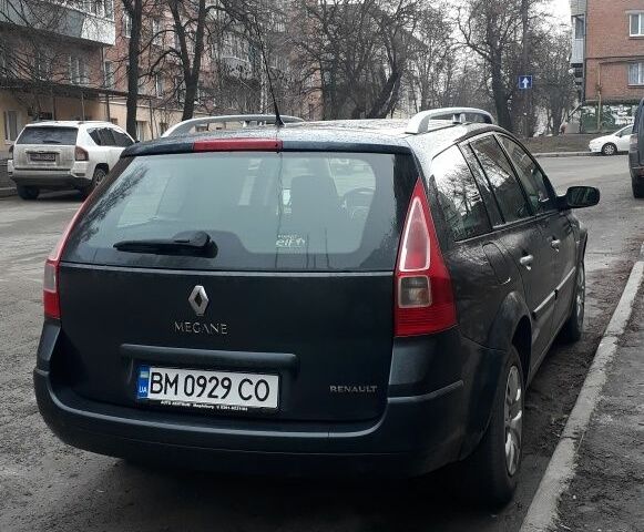 Сірий Рено Меган, об'ємом двигуна 1.6 л та пробігом 186 тис. км за 6000 $, фото 6 на Automoto.ua