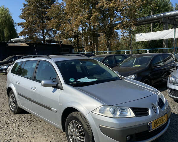 Сірий Рено Меган, об'ємом двигуна 1.6 л та пробігом 163 тис. км за 5450 $, фото 2 на Automoto.ua