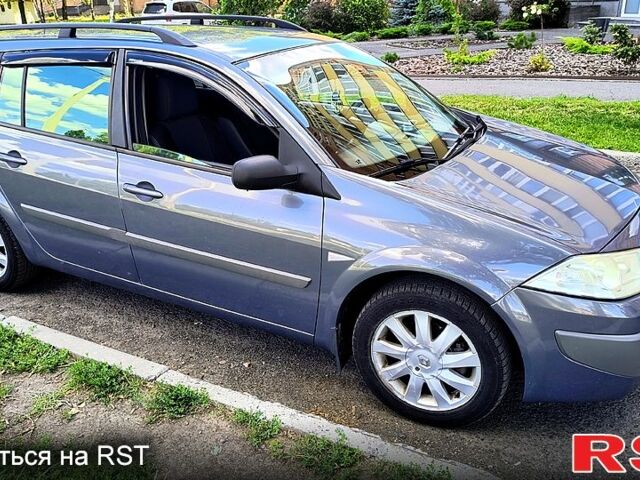 Серый Рено Меган, объемом двигателя 1.6 л и пробегом 378 тыс. км за 4200 $, фото 3 на Automoto.ua