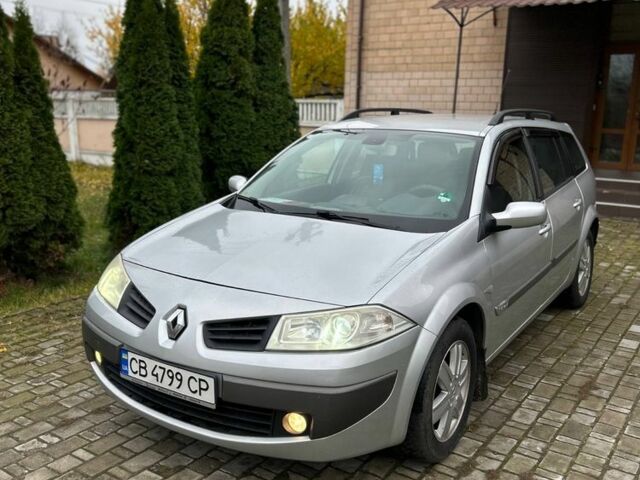 Сірий Рено Меган, об'ємом двигуна 1.6 л та пробігом 260 тис. км за 5250 $, фото 2 на Automoto.ua