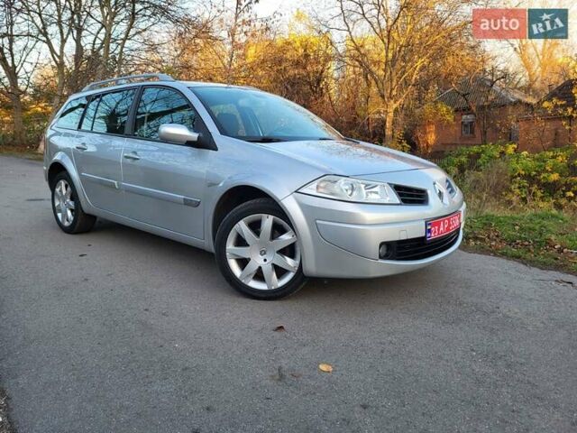 Серый Рено Меган, объемом двигателя 1.6 л и пробегом 182 тыс. км за 5700 $, фото 6 на Automoto.ua