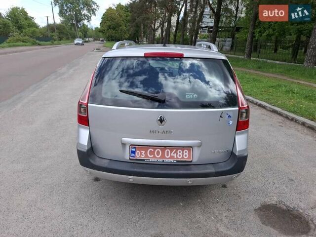 Серый Рено Меган, объемом двигателя 1.6 л и пробегом 229 тыс. км за 5950 $, фото 6 на Automoto.ua