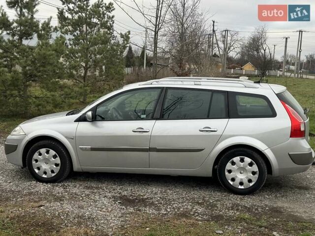 Сірий Рено Меган, об'ємом двигуна 1.6 л та пробігом 216 тис. км за 5400 $, фото 5 на Automoto.ua