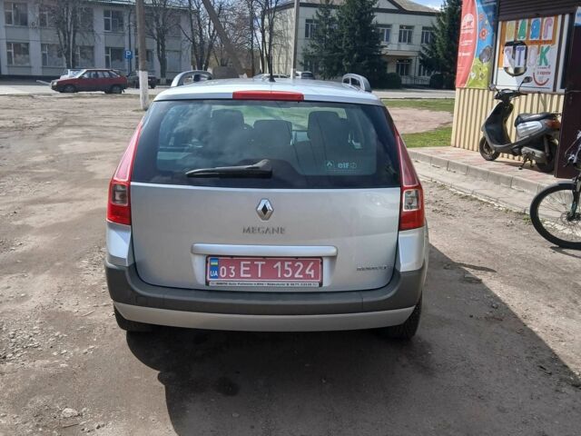 Сірий Рено Меган, об'ємом двигуна 1.6 л та пробігом 185 тис. км за 5800 $, фото 2 на Automoto.ua