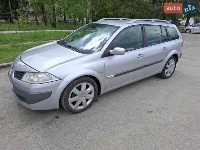 Серый Рено Меган, объемом двигателя 1.6 л и пробегом 229 тыс. км за 5950 $, фото 3 на Automoto.ua
