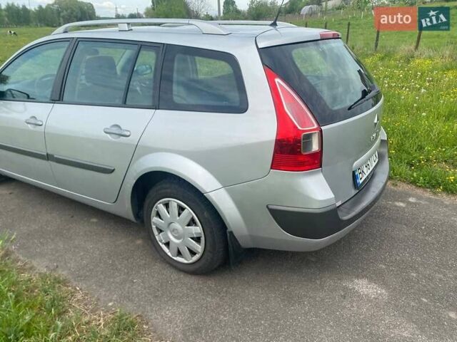 Серый Рено Меган, объемом двигателя 1.6 л и пробегом 222 тыс. км за 4500 $, фото 7 на Automoto.ua