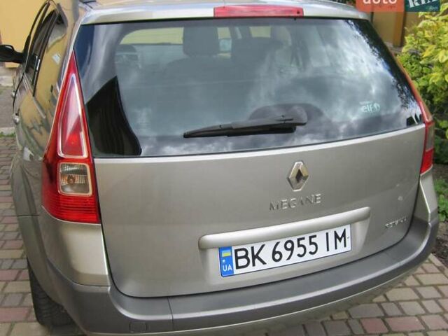 Сірий Рено Меган, об'ємом двигуна 1.6 л та пробігом 193 тис. км за 5000 $, фото 1 на Automoto.ua