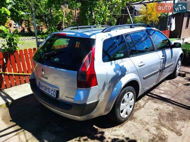 Серый Рено Меган, объемом двигателя 1.87 л и пробегом 214 тыс. км за 4350 $, фото 7 на Automoto.ua