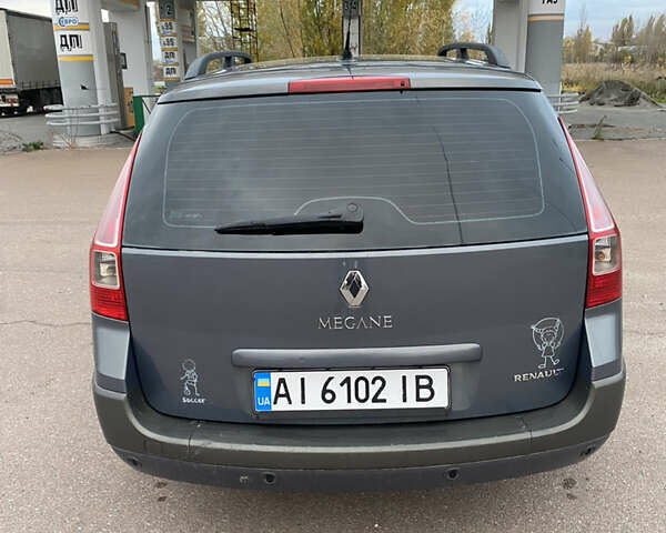 Сірий Рено Меган, об'ємом двигуна 1.6 л та пробігом 293 тис. км за 3600 $, фото 2 на Automoto.ua