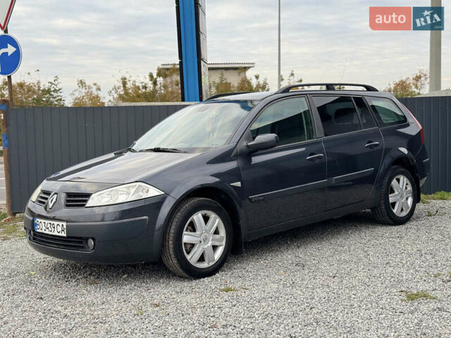 Рено Меган 2006 у Тернополі на Automoto.ua Сірий Рено Меган, об'ємом двигуна 2 л та пробігом 250 тис. км за 4600 $, фото 1 на Automoto.ua