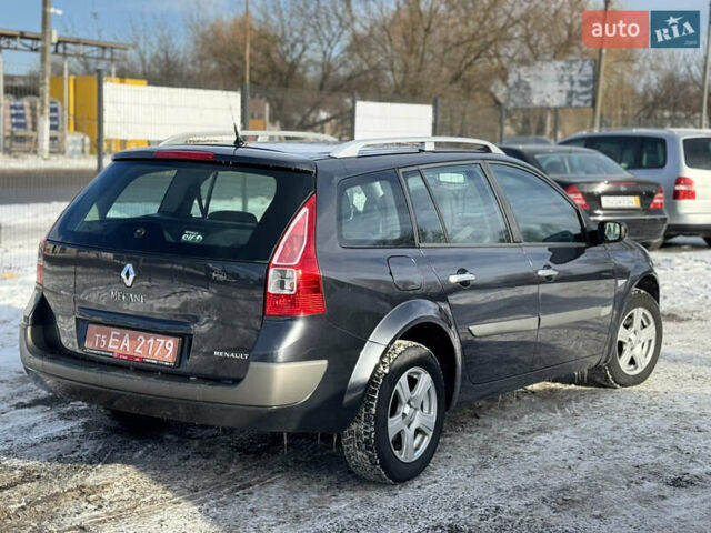 Сірий Рено Меган, об'ємом двигуна 1.6 л та пробігом 177 тис. км за 4999 $, фото 4 на Automoto.ua