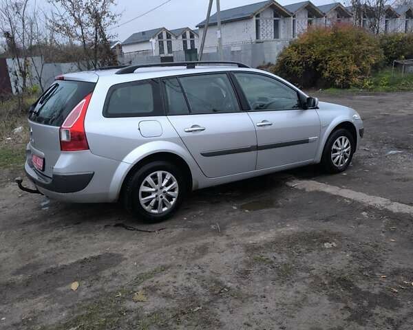 Серый Рено Меган, объемом двигателя 1.6 л и пробегом 162 тыс. км за 5350 $, фото 3 на Automoto.ua