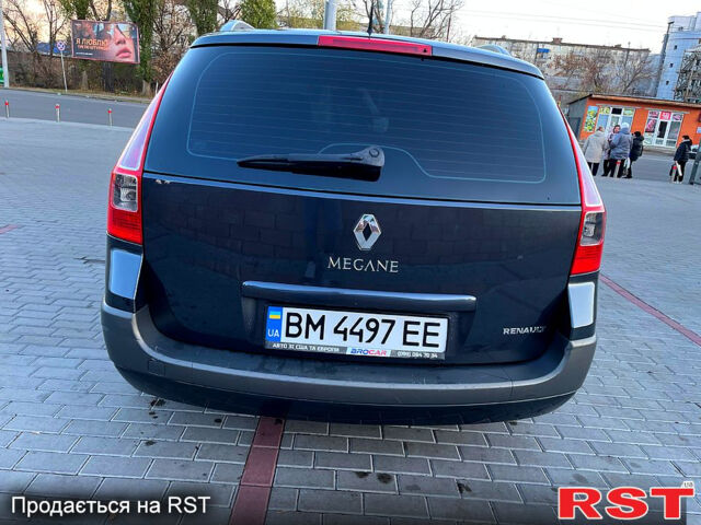 Серый Рено Меган, объемом двигателя 1.6 л и пробегом 206 тыс. км за 6150 $, фото 7 на Automoto.ua