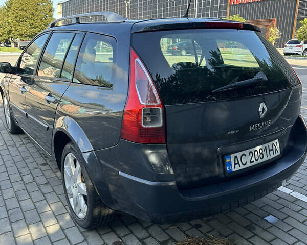 Серый Рено Меган, объемом двигателя 1.6 л и пробегом 235 тыс. км за 5200 $, фото 8 на Automoto.ua