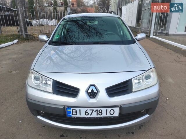 Сірий Рено Меган, об'ємом двигуна 1.6 л та пробігом 199 тис. км за 5490 $, фото 1 на Automoto.ua