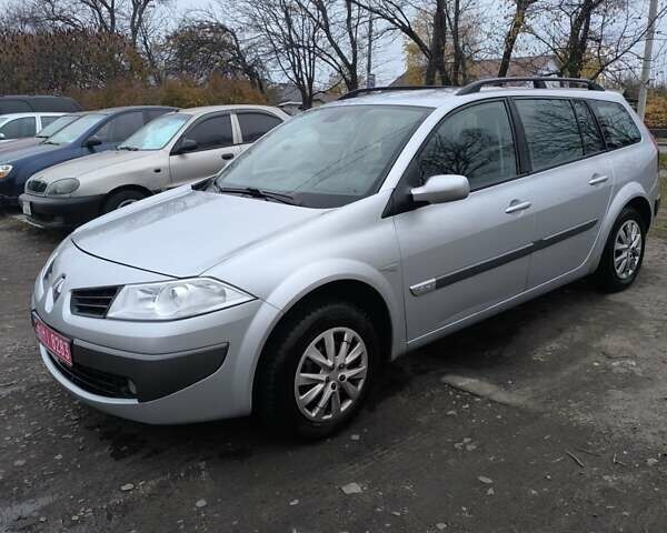 Серый Рено Меган, объемом двигателя 1.6 л и пробегом 162 тыс. км за 5350 $, фото 9 на Automoto.ua