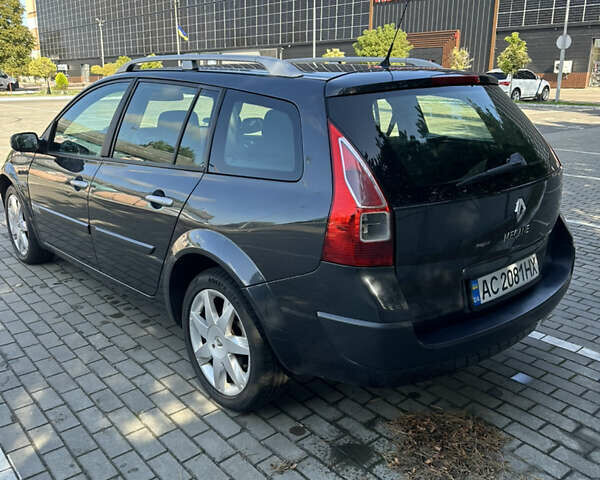 Серый Рено Меган, объемом двигателя 1.6 л и пробегом 235 тыс. км за 5200 $, фото 7 на Automoto.ua