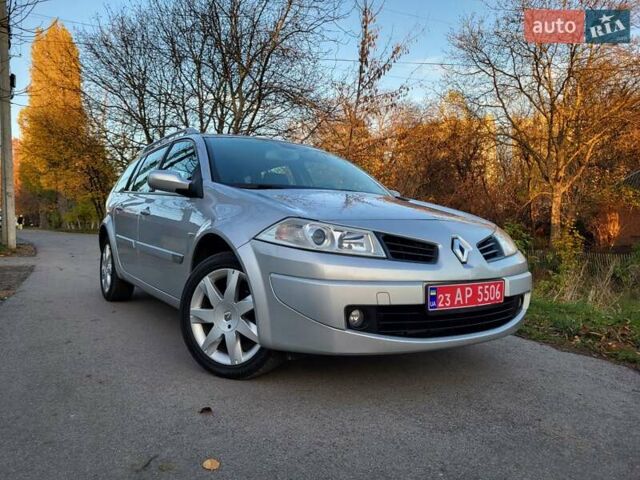 Серый Рено Меган, объемом двигателя 1.6 л и пробегом 182 тыс. км за 5700 $, фото 17 на Automoto.ua