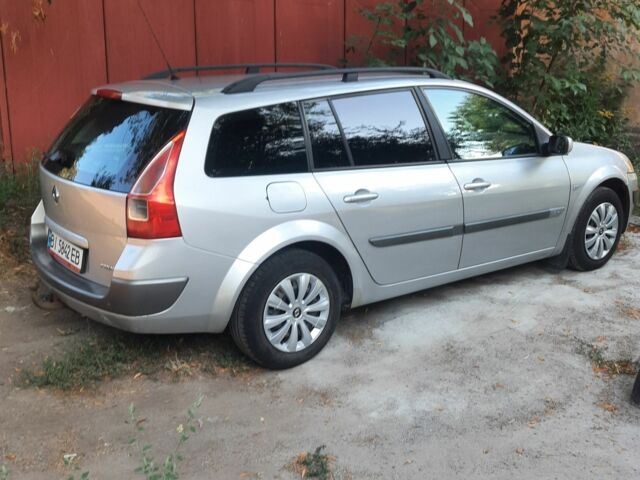 Серый Рено Меган, объемом двигателя 1.6 л и пробегом 195 тыс. км за 5000 $, фото 3 на Automoto.ua