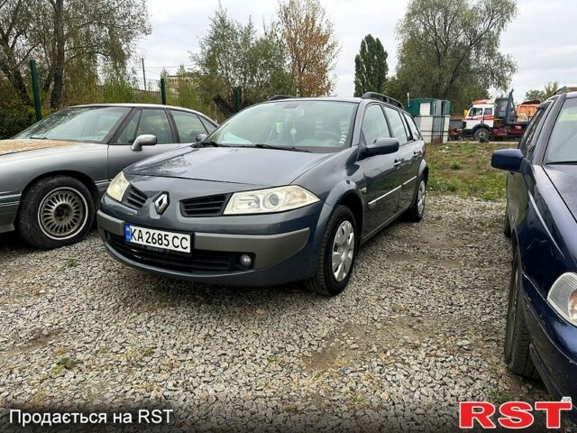 Серый Рено Меган, объемом двигателя 1.6 л и пробегом 220 тыс. км за 5200 $, фото 2 на Automoto.ua