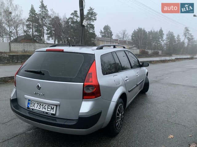 Серый Рено Меган, объемом двигателя 1.6 л и пробегом 400 тыс. км за 3700 $, фото 3 на Automoto.ua