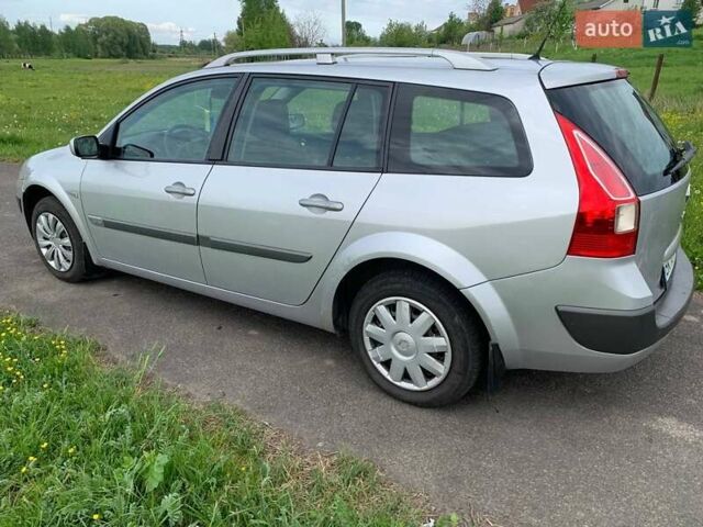 Серый Рено Меган, объемом двигателя 1.6 л и пробегом 222 тыс. км за 4500 $, фото 8 на Automoto.ua