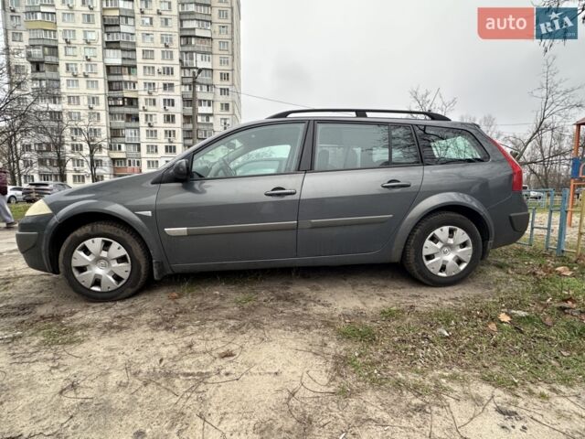 Сірий Рено Меган, об'ємом двигуна 1.6 л та пробігом 250 тис. км за 4600 $, фото 2 на Automoto.ua