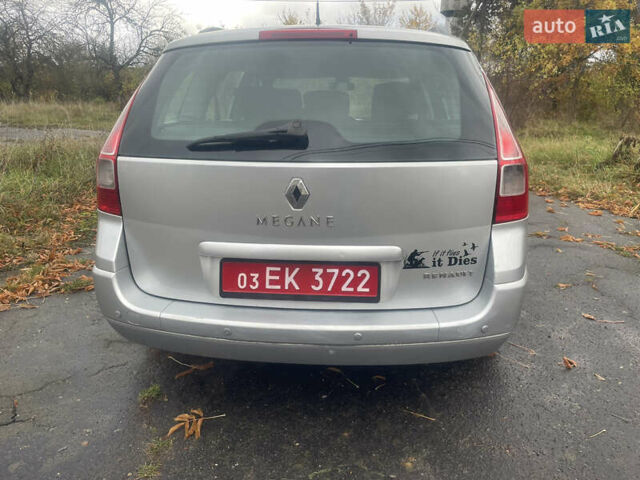 Рено Меган 2006 в Ковель на Automoto.ua Серый Рено Меган, объемом двигателя 1.6 л и пробегом 287 тыс. км за 4650 $, фото 4 на Automoto.ua