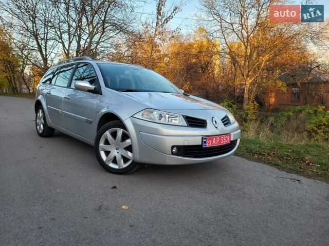 Серый Рено Меган, объемом двигателя 1.6 л и пробегом 182 тыс. км за 5700 $, фото 4 на Automoto.ua