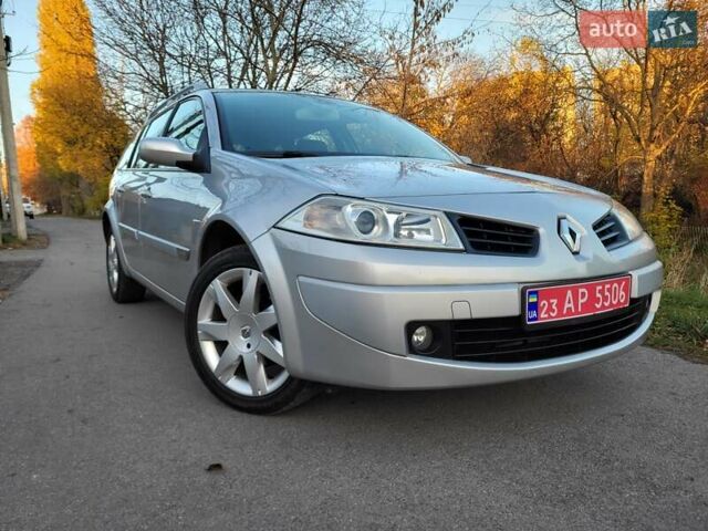 Серый Рено Меган, объемом двигателя 1.6 л и пробегом 182 тыс. км за 5700 $, фото 3 на Automoto.ua