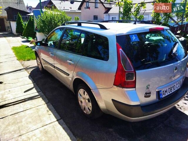 Серый Рено Меган, объемом двигателя 1.87 л и пробегом 214 тыс. км за 4350 $, фото 4 на Automoto.ua